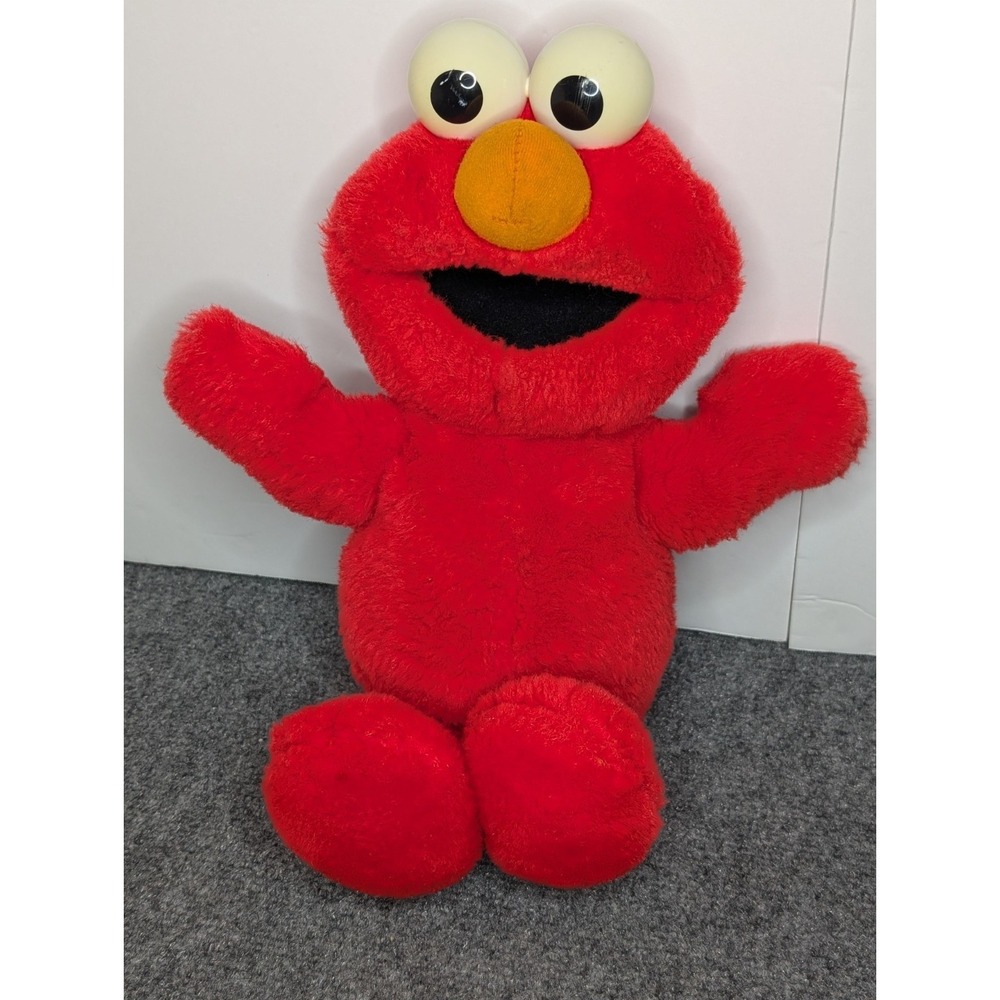 Tickle Me Elmo Vintage 1995 Sesame Street-Tyco-Henson-Tested-Works‎